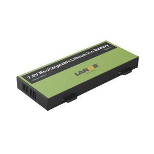 Paquete de batería de polímero de litio de 7.6V 1650mAh de baja temperatura -40-para tableta de mano con protocolo de comunicación IIC
